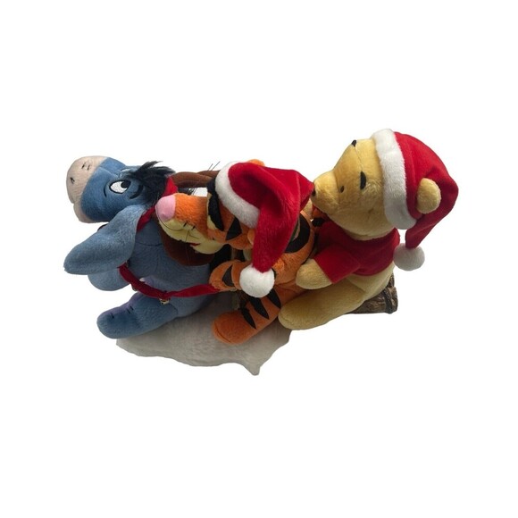 Gemmy Disney Winnie the Pooh, Tigger, & Eeyore Christmas Sleigh Music/Motion - Picture 4 of 16
